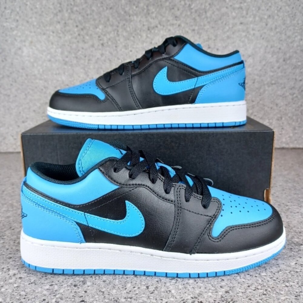 Nike Air Jordan 1 Low 'University Blue' Sneakers - Size 6Y Shoes
